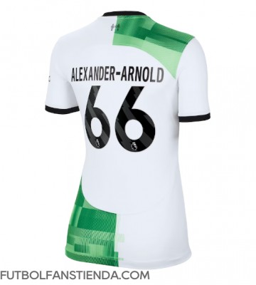 Liverpool Alexander-Arnold #66 Segunda Equipación Mujer 2023-24 Manga Corta
